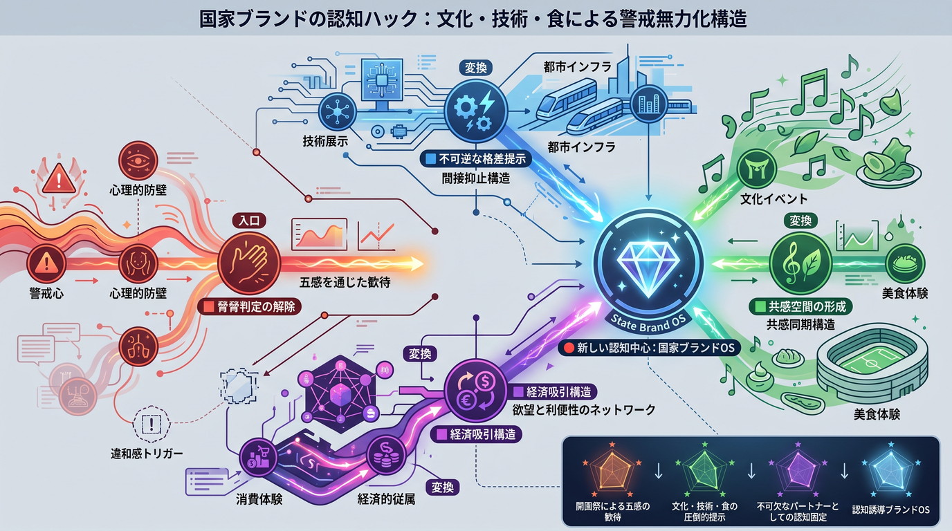 1804W｜【転スラ4期】開国祭が仕掛けた「国家ブランドの認知ハック」──技術・文化・食の圧倒的プレゼンで西方諸国の警戒心を無力化した構造。