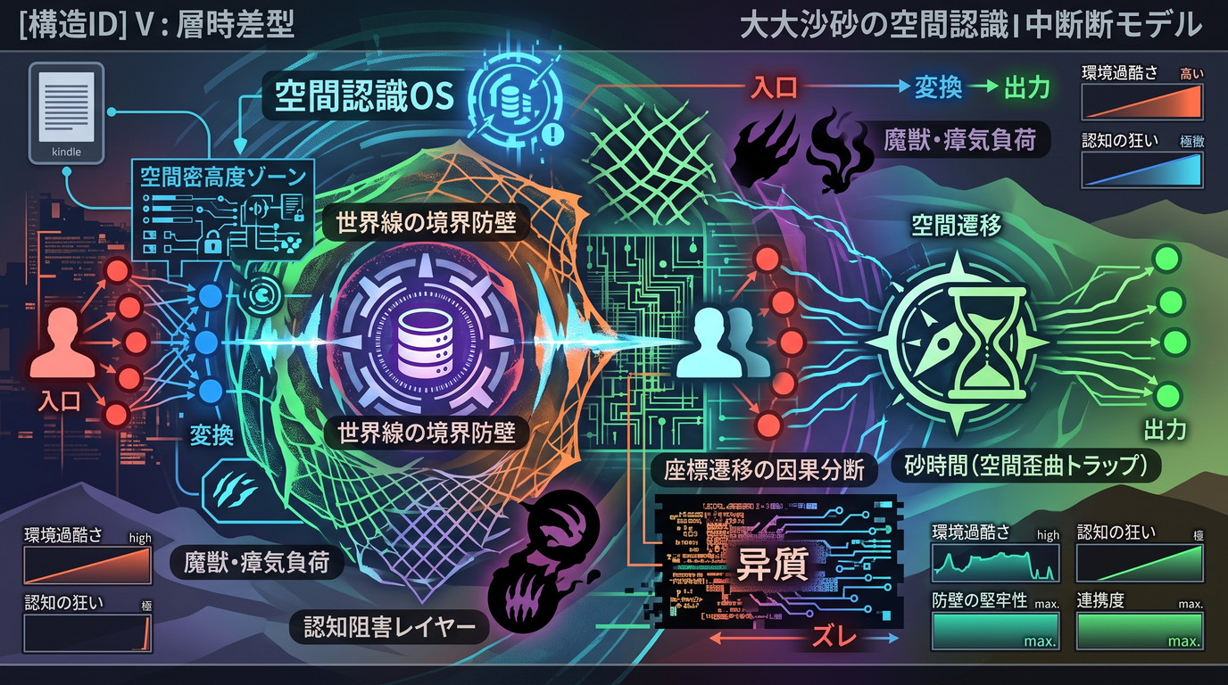 1815W｜【リゼロ4期】大砂丘アウグリアという「世界線の境界防壁」──空間認識を狂わせ侵入者の認知を阻害する過酷な環境レイヤーの構造解析。