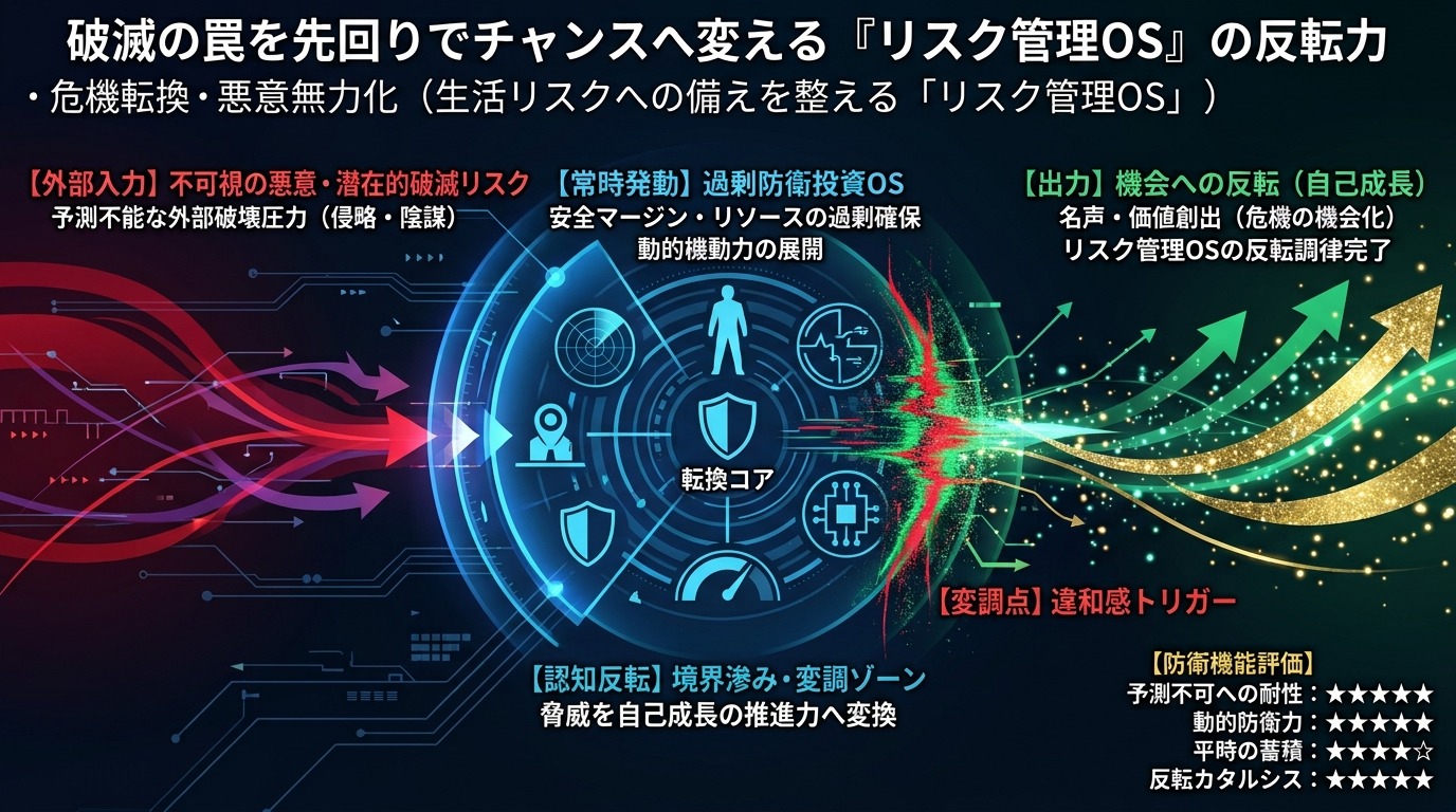 2297W｜【悪徳領主】案内人の悪意ある仕込みとゴアズ海賊団の総力戦を逆利用する防衛術──破滅の罠を先回りでチャンスへ変える「リスク管理OS」の反転力。