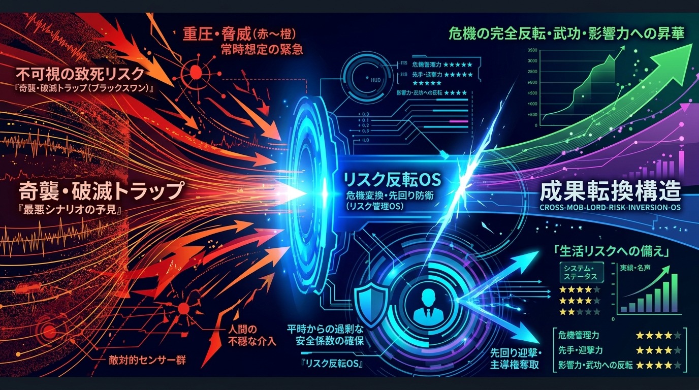 2307W｜【リスク反転OS】モブせか×悪徳領主──公国大艦隊の奇襲侵攻と案内人の破滅トラップを先回りで逆利用するリスクマネジメント。