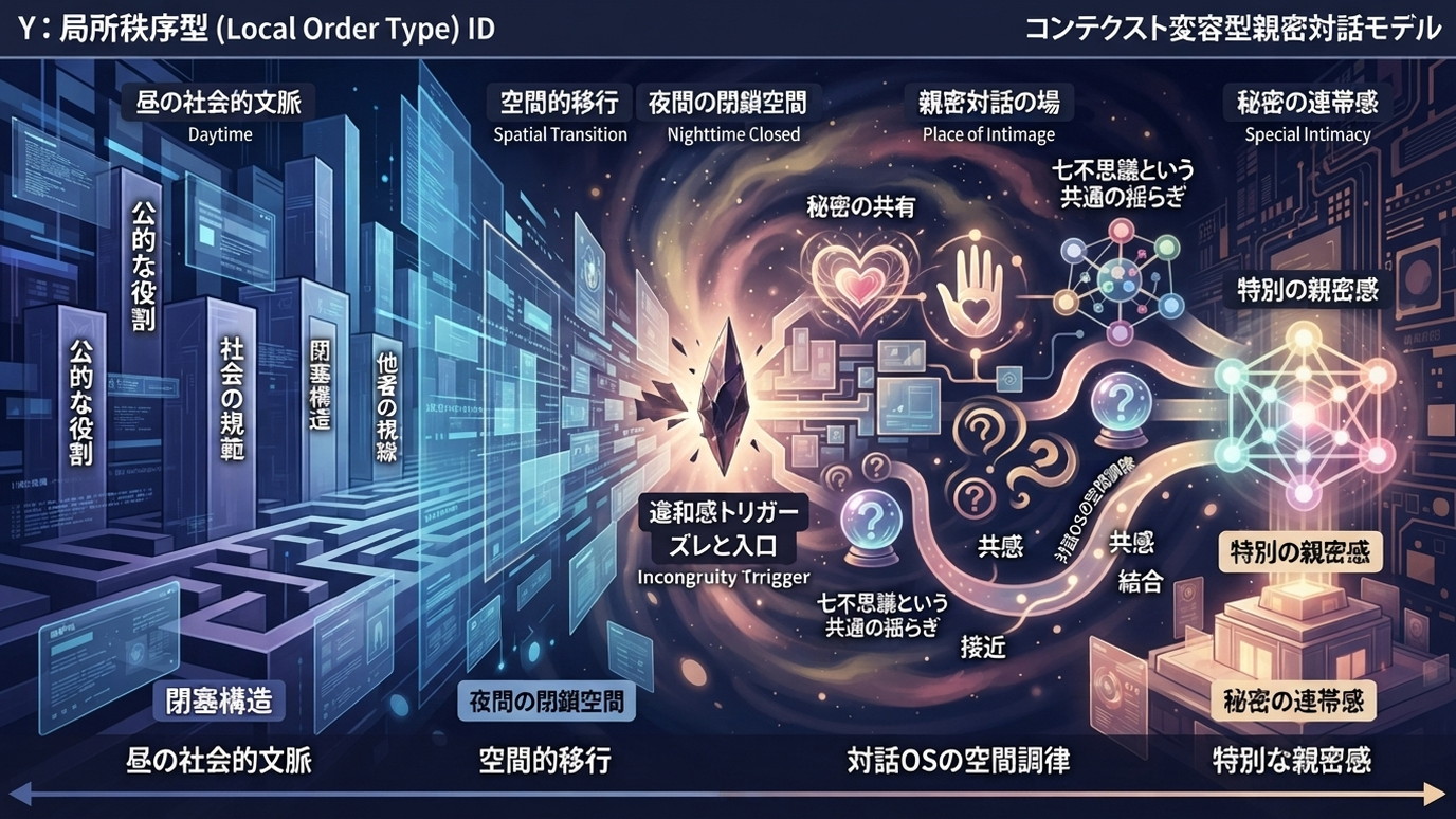 2358W｜【生徒会にも穴はある！】夜の校舎で交わされる秘密の会話と七不思議──昼の進学校とは異なる空間で役員同士の距離感を整理する「対話OS」の親密空間。